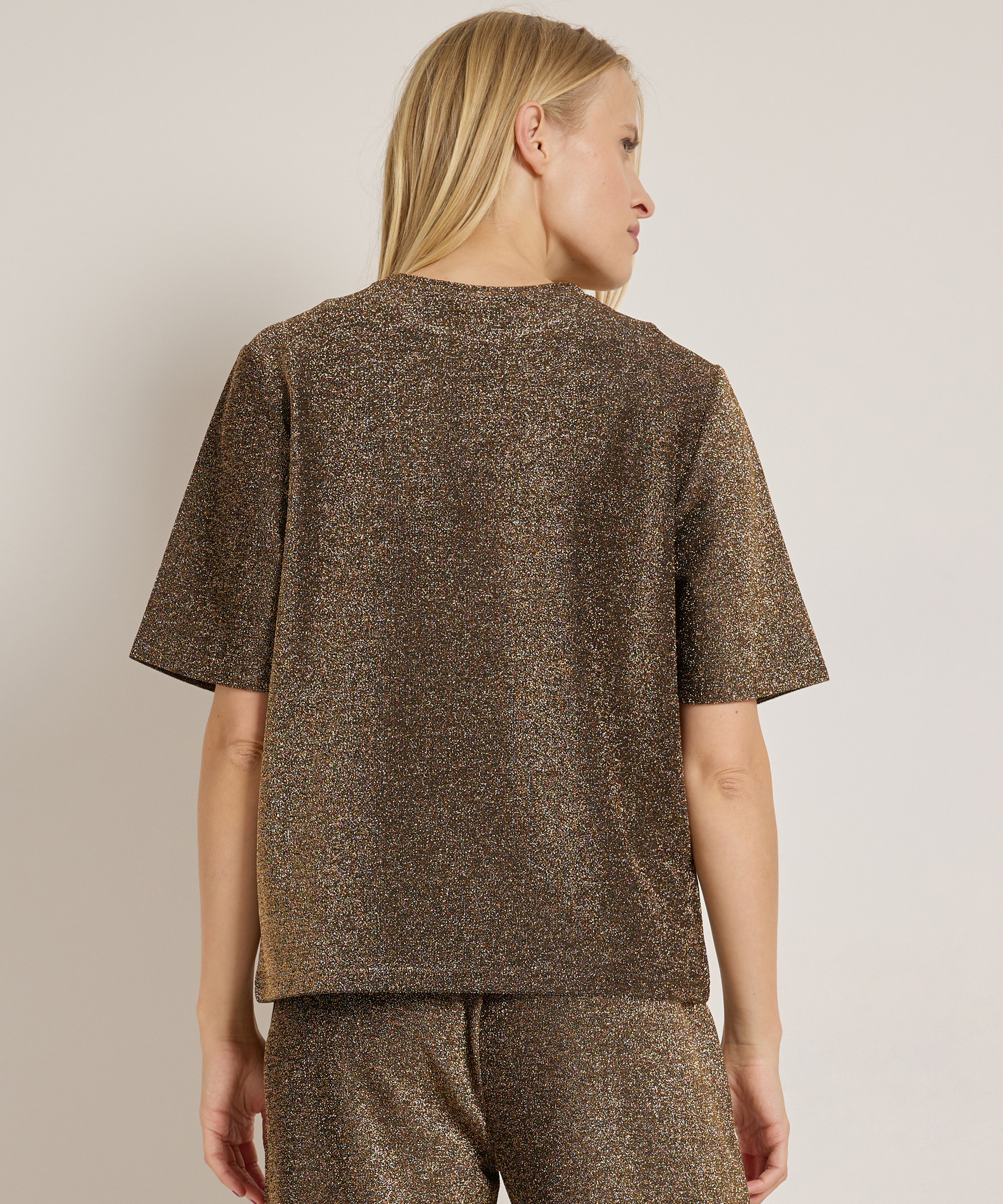 t-shirt met glitters