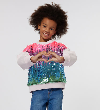 Billieblush Sweatshirt - Pink Pale/Glitter