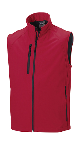 Russell Europe R-141M-0 - Gilet Softshell Résistant et Confortable