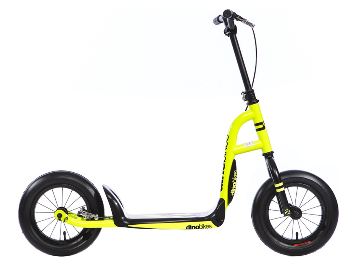 Dino Urban 12 Inch Junior Cantilever step - Yellow