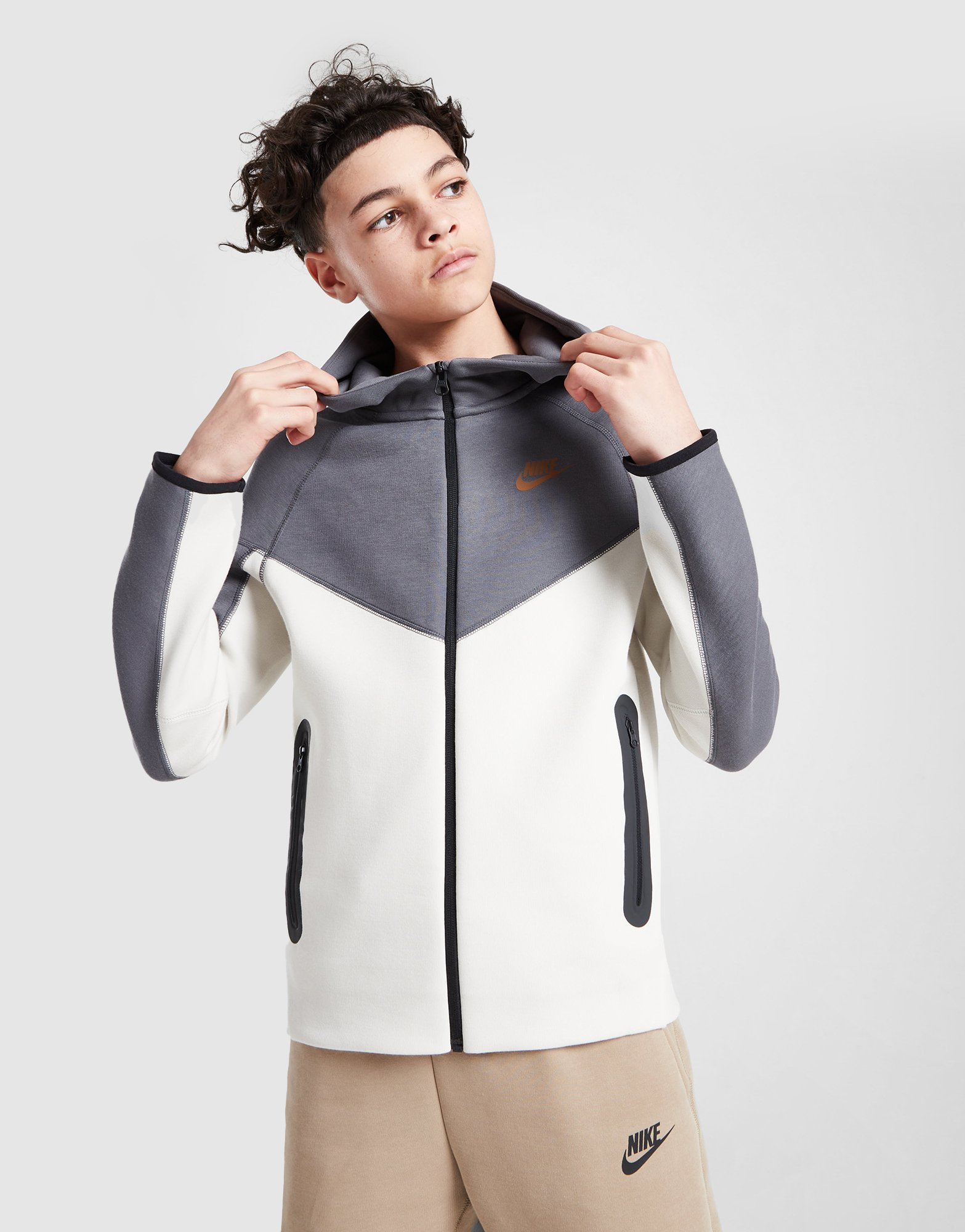 Nike Tech Fleece Full Zip Hoodie Junior