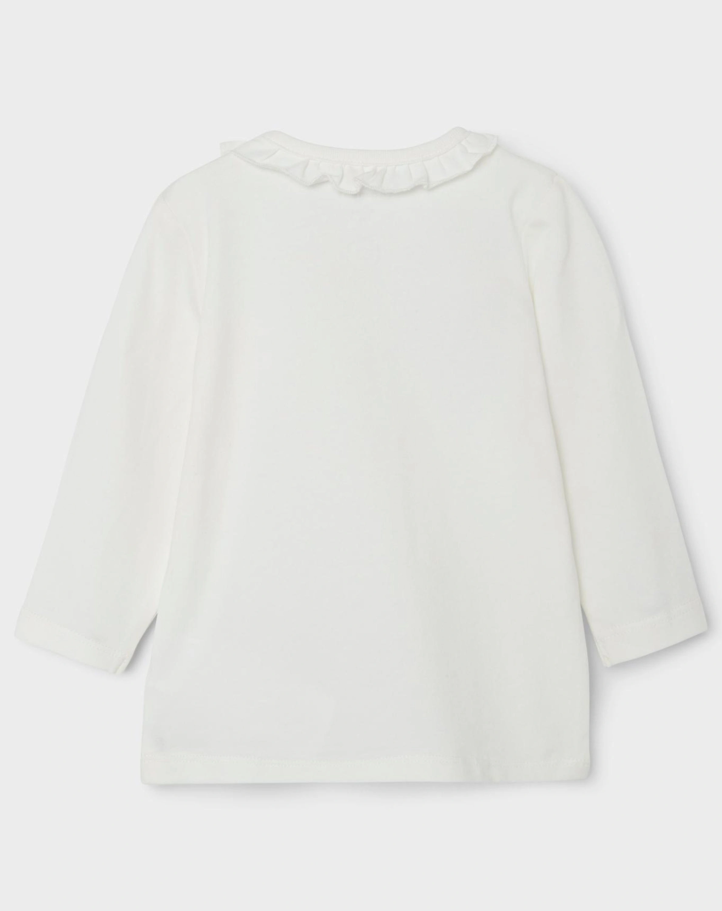 Langarmshirt NBFFAIZA SUMMER in white alyssum