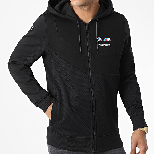 Veste Zippée A Capuche BMW Motorsport Hdd 535864 Noir