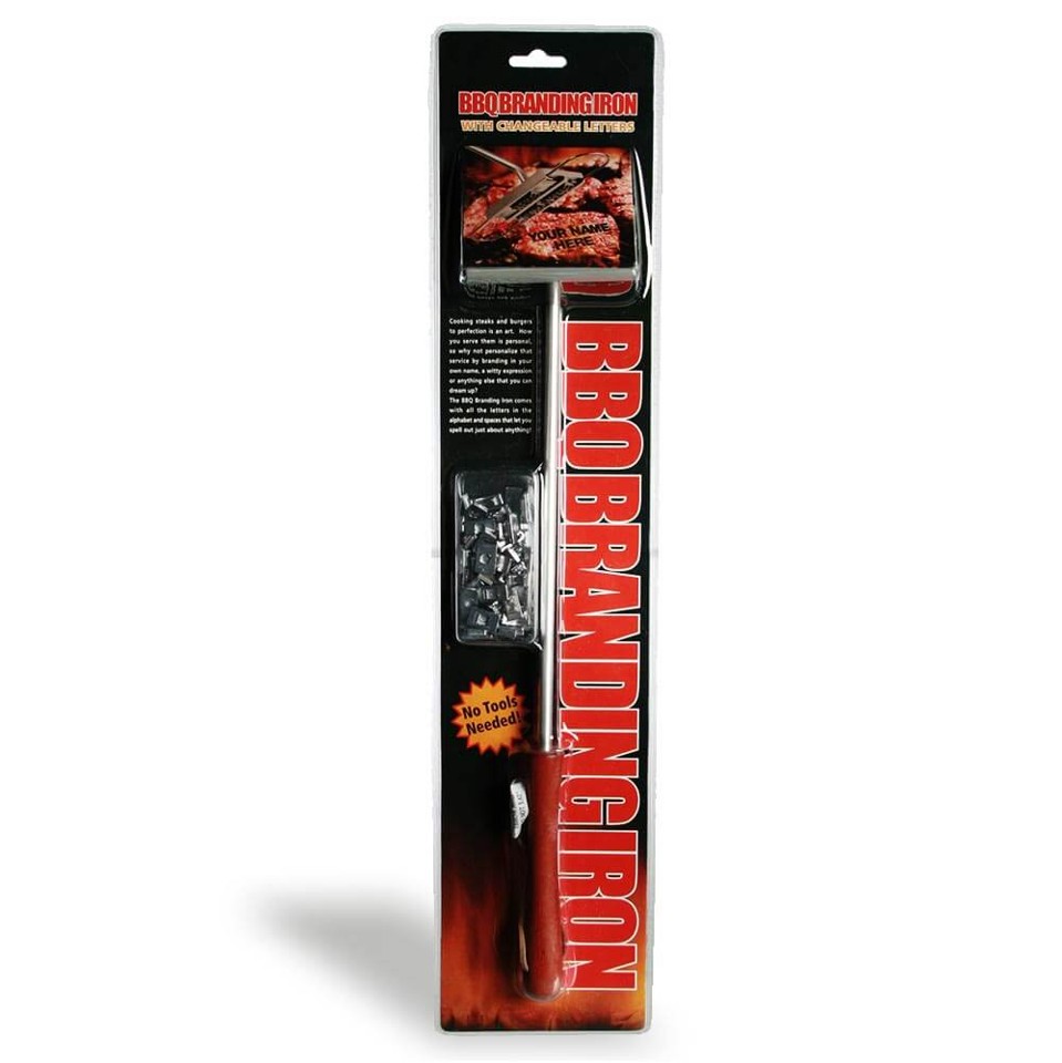 Grill Mærkejern - 55 Bogstaver (BBQ Branding Iron)