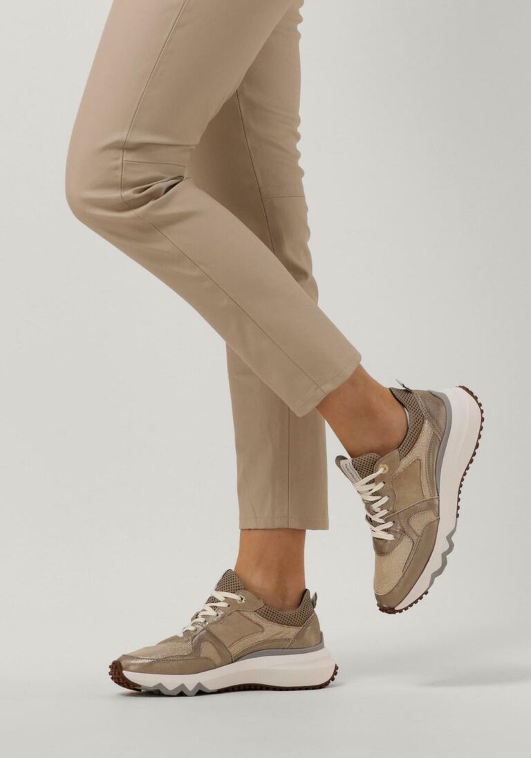 FLORIS VAN BOMMEL gouden floris van bommel lage sneakers sfw-10111