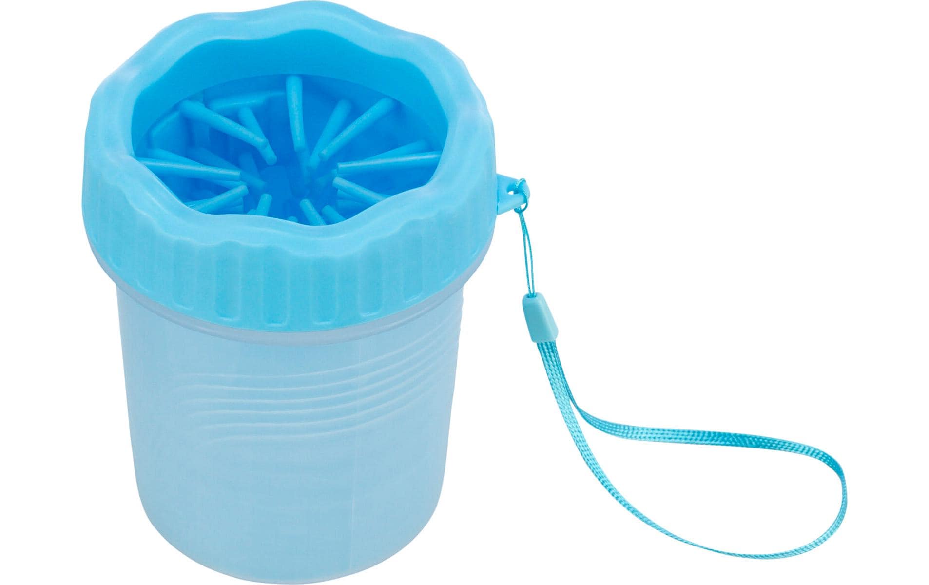 Pfotenreiniger S-M, Silikon/PP, BlauPfotenpflege
