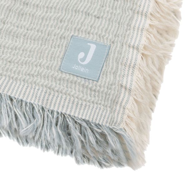 Jollein Deken Ledikant - 120 x 120 cm - Fringe Stripe