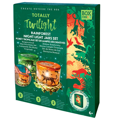 Box candiy knutselset windlichtjes maken - jungle
