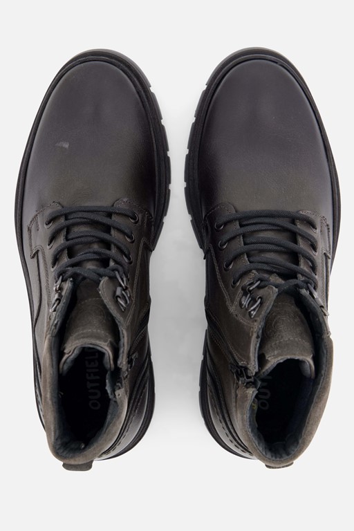 Outfielder Veterschoenen grijs Leer