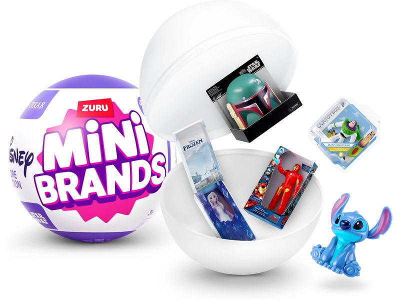 Zuru Disney Mini Brands Series 3 assortiert Sammelspielzeug in Überraschungsball