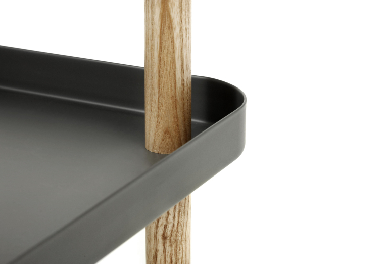 Normann Copenhagen Block trolley wit 50x35