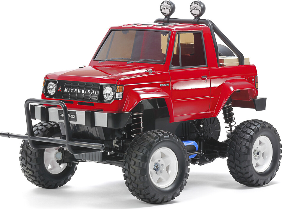 Tamiya - Rc Mitsubishi Pajero Cw-01 Fjernstyret Bil Byggesæt - 1:10 - 58727