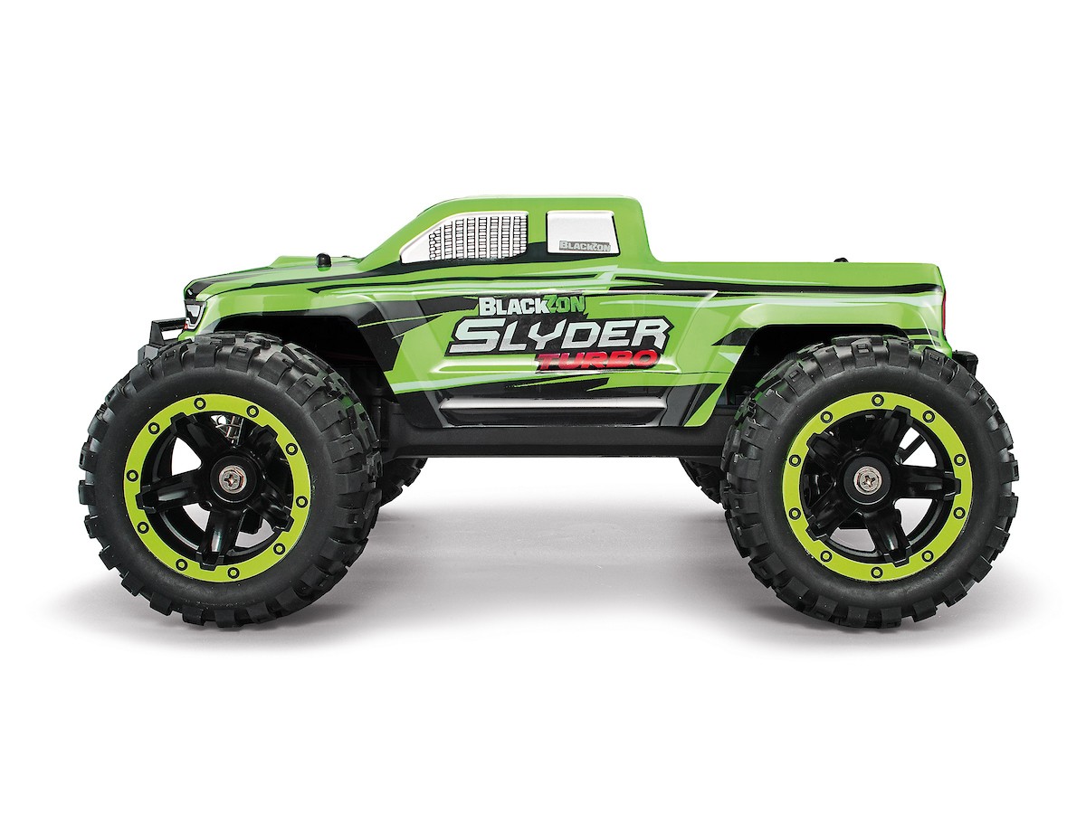 BLACKZON - Slyder MT Turbo 1/16 4WD 2S Brushless - Green (540200)