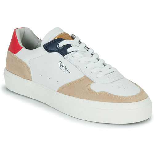 Pepe jeans - YOGI STREET 3.0 - Marron / Blanc