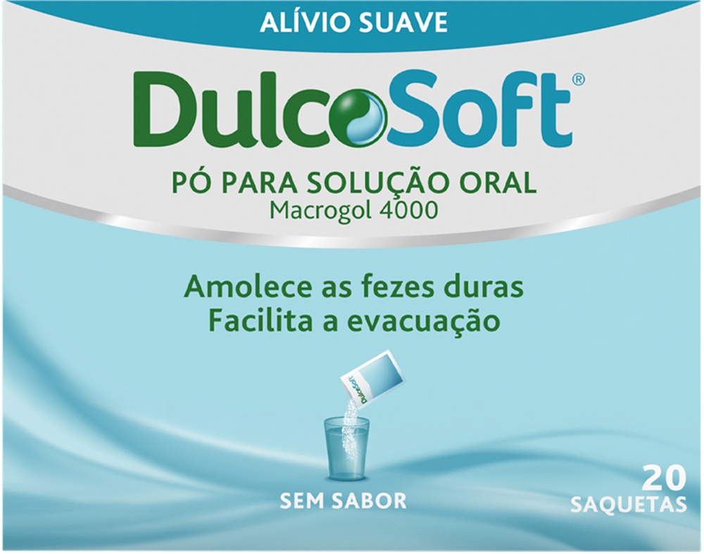 SUPLEMENTO DULCOSOFT MACROGOL 4000 20 SAQUETAS