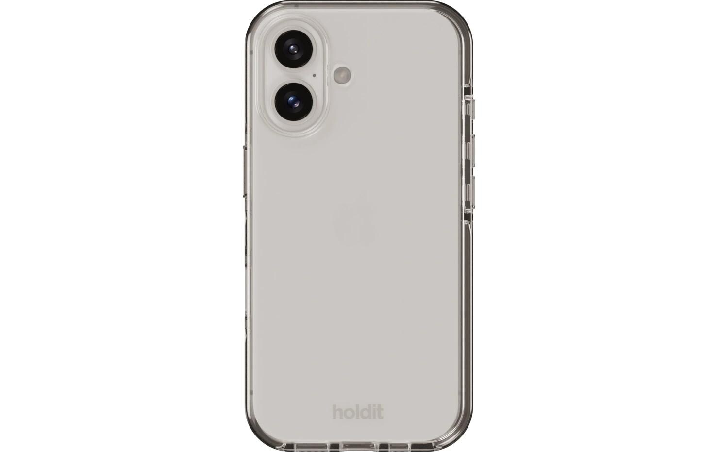 Back Cover Seethru iPhone 16 Plus WeissSchutzhülle für das Apple iPhone 16 Plus