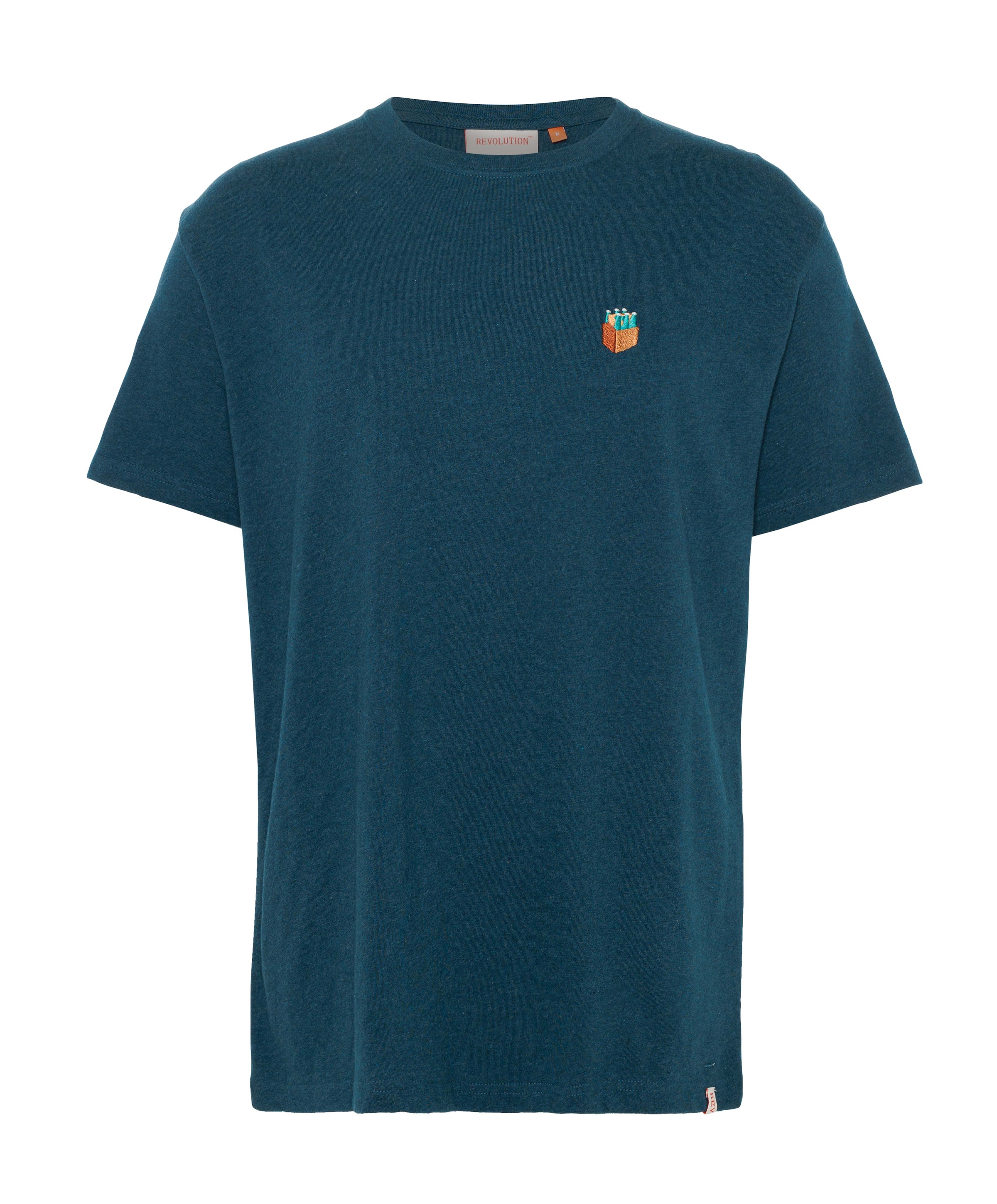 Revolution Heren T-shirt blauw
