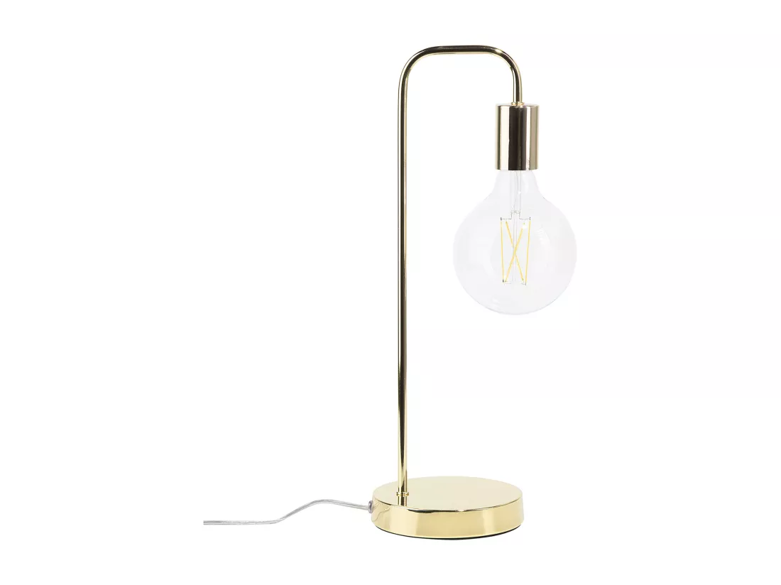 Lampe de bureau SAVENA Métal Doré