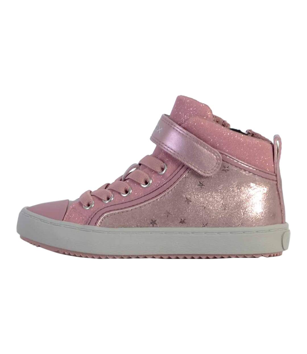 Basket Montante Cuir Enfant Geox J Kalispera