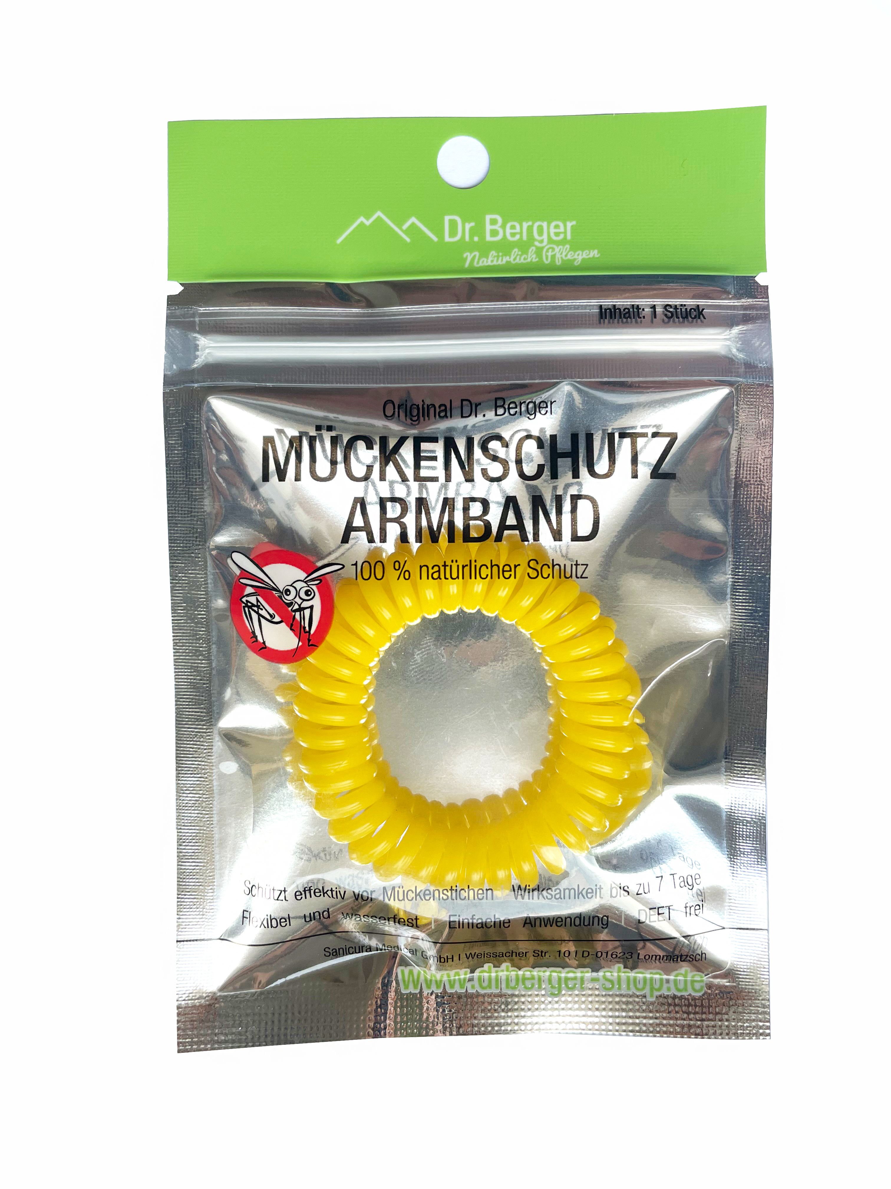 Original Dr. Berger Mückenschutzabwehrband 10 Stück