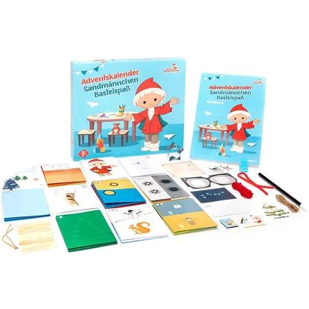 Franzis Sandmännchen Bastelkalender Adventskalender