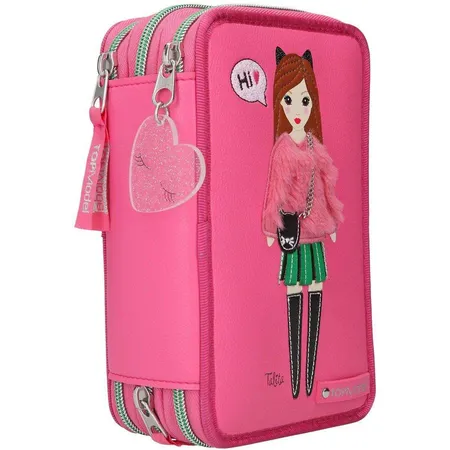 Depesche TOPModel 3-Fach Federtasche Model Tabita pink