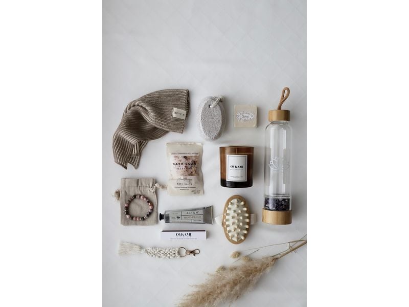 Oykami Geschenkset Mama Rom Violett Geschenkbox zur Geburt