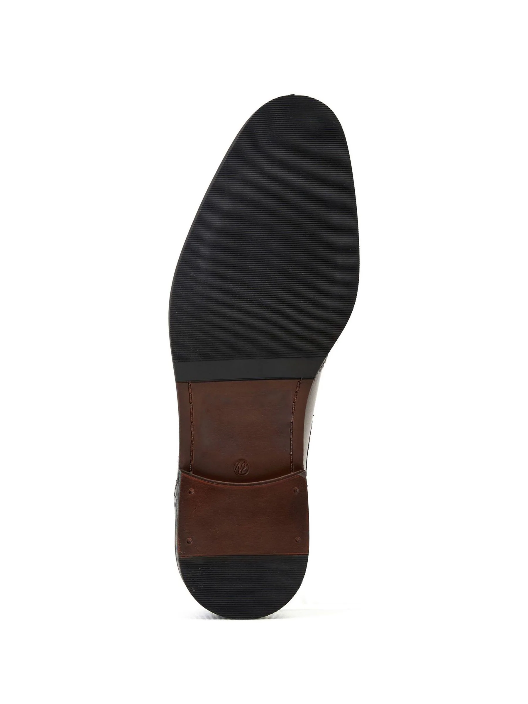 Bordo Red - Base London Pocket Brogue Shoe