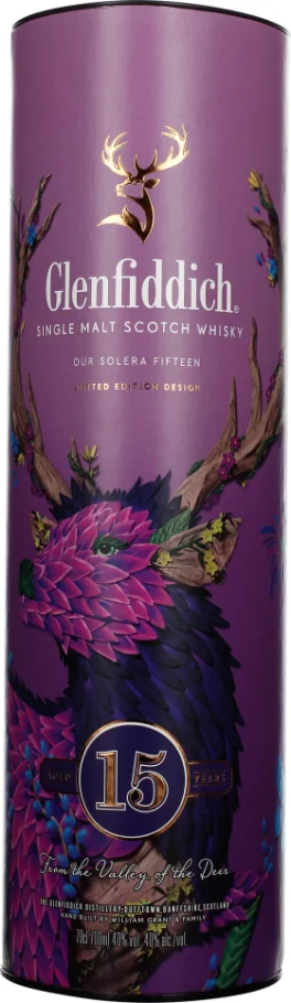 GLENFIDDICH 15 YEARS SOLERA RESERVA RAKU INOUE DESIGN 70CL