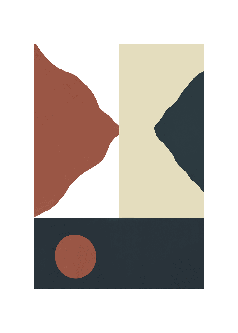 Paper Collective Poster Denis Boudart Big Sur 50x70cm
