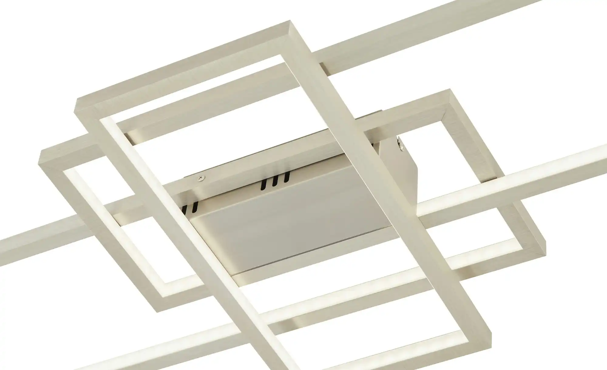 Trio Smart-Home Deckenleuchte, Nickel matt