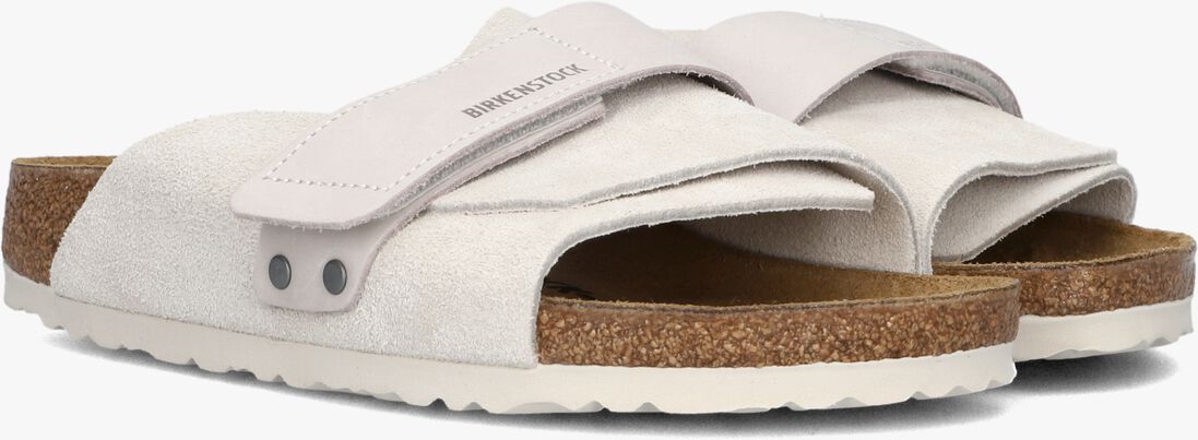 BIRKENSTOCK witte birkenstock slippers kyoto dames