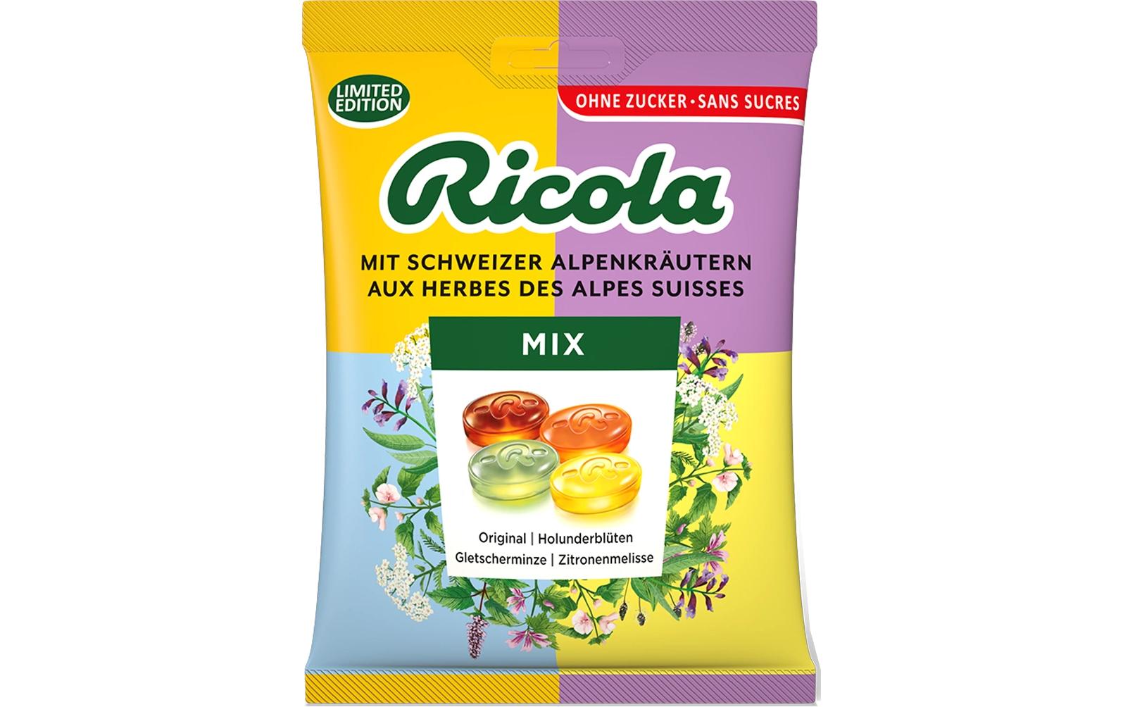 Bonbons Kräuter Mix 125 gZuckerfreie Lutschbonbons mit Kräutergeschmack