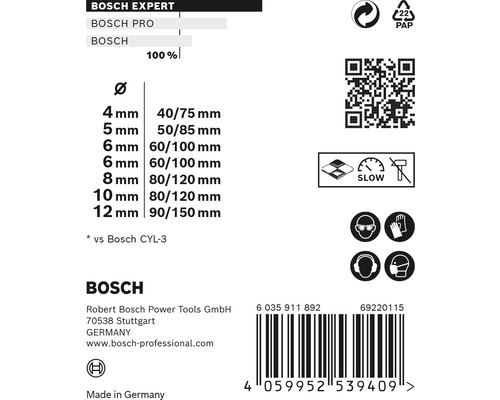 Multi-borenset CYL-9 MC boorset 7-delig EXPERT