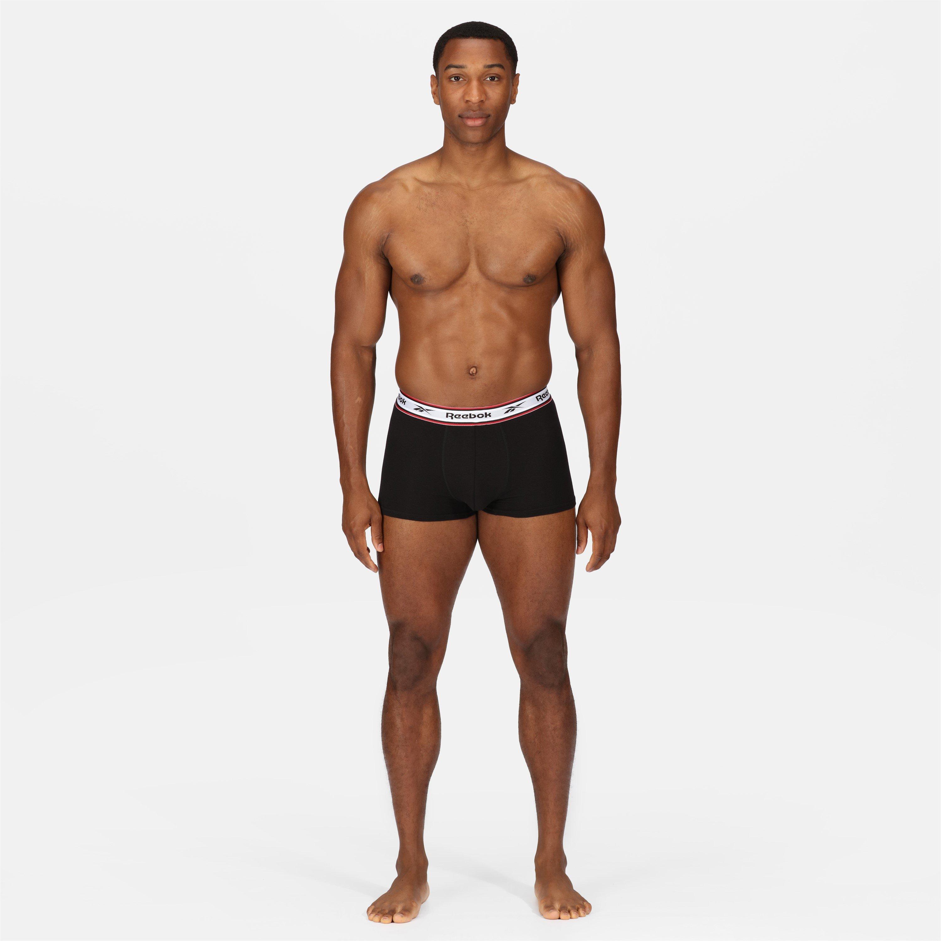 Reebok 3 Pack Boxer Shorts Mens