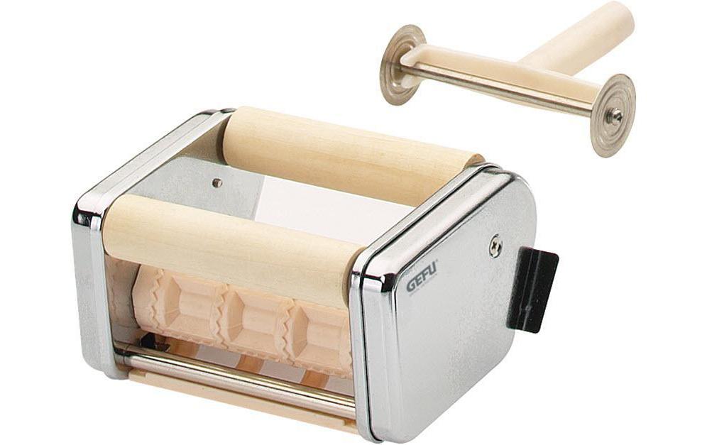 Pastamaschine Pasta Perfetta Silber<br>Handbetriebene Pastamaschine