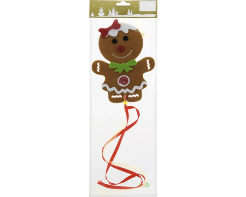 Kerstversiering peperkoekmannetje vilt