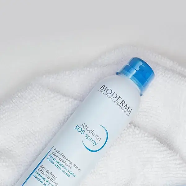 Spray anti-coceira Bioderma Atoderm SOS para pele seca e eczema atópico 200ml