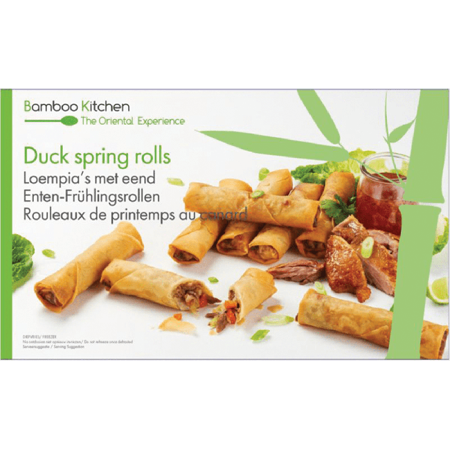 Bamboo Kitchen Loempia's Met Eend 400g