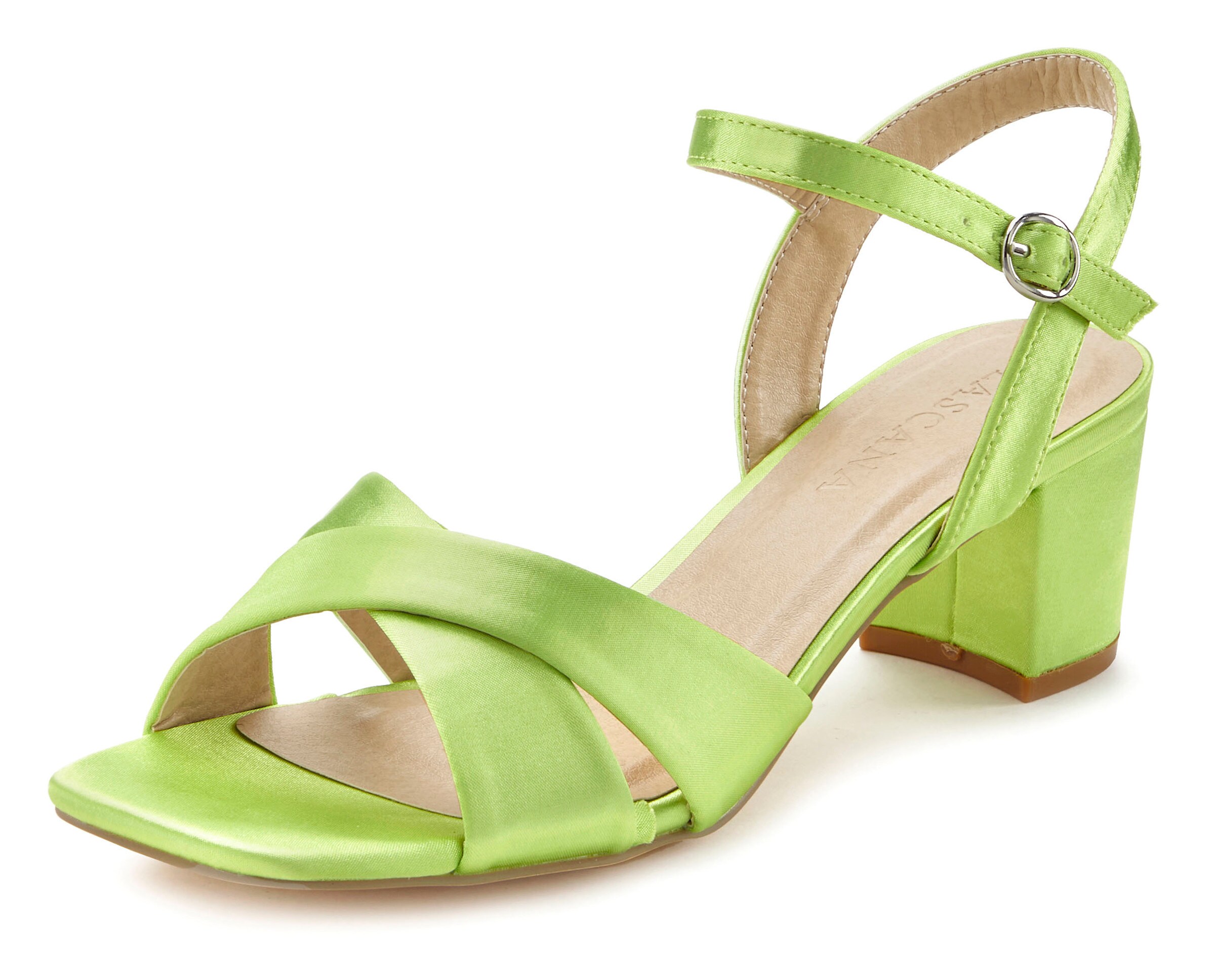 LASCANA Sandalette in hellgrün