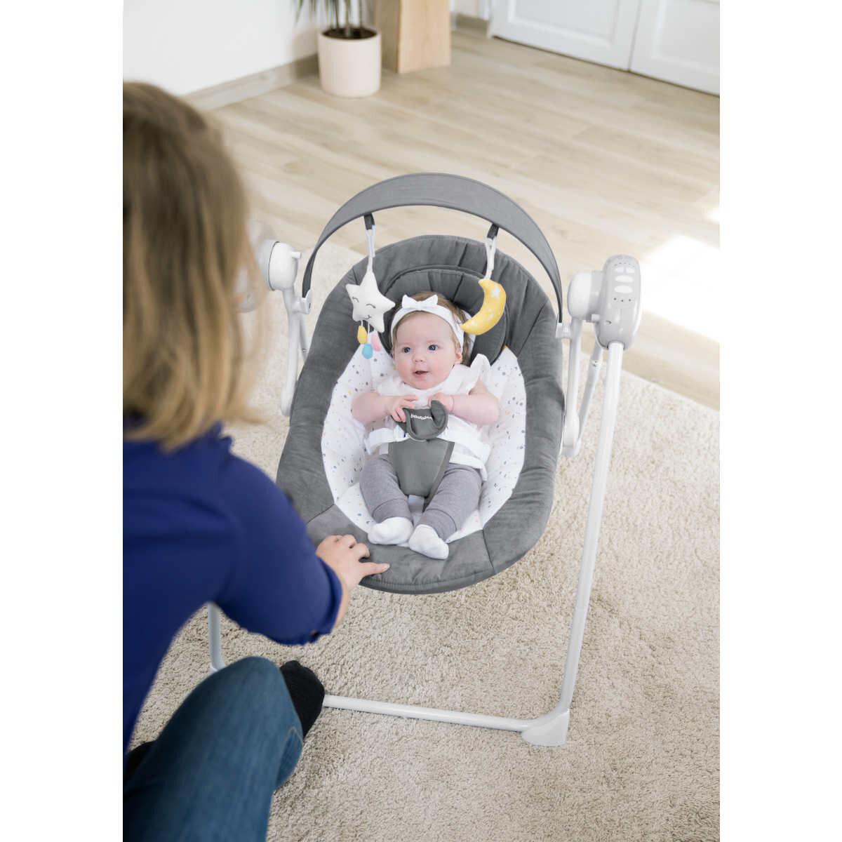 Badabulle Badabulle Komfort-Babyschaukel Moonlight