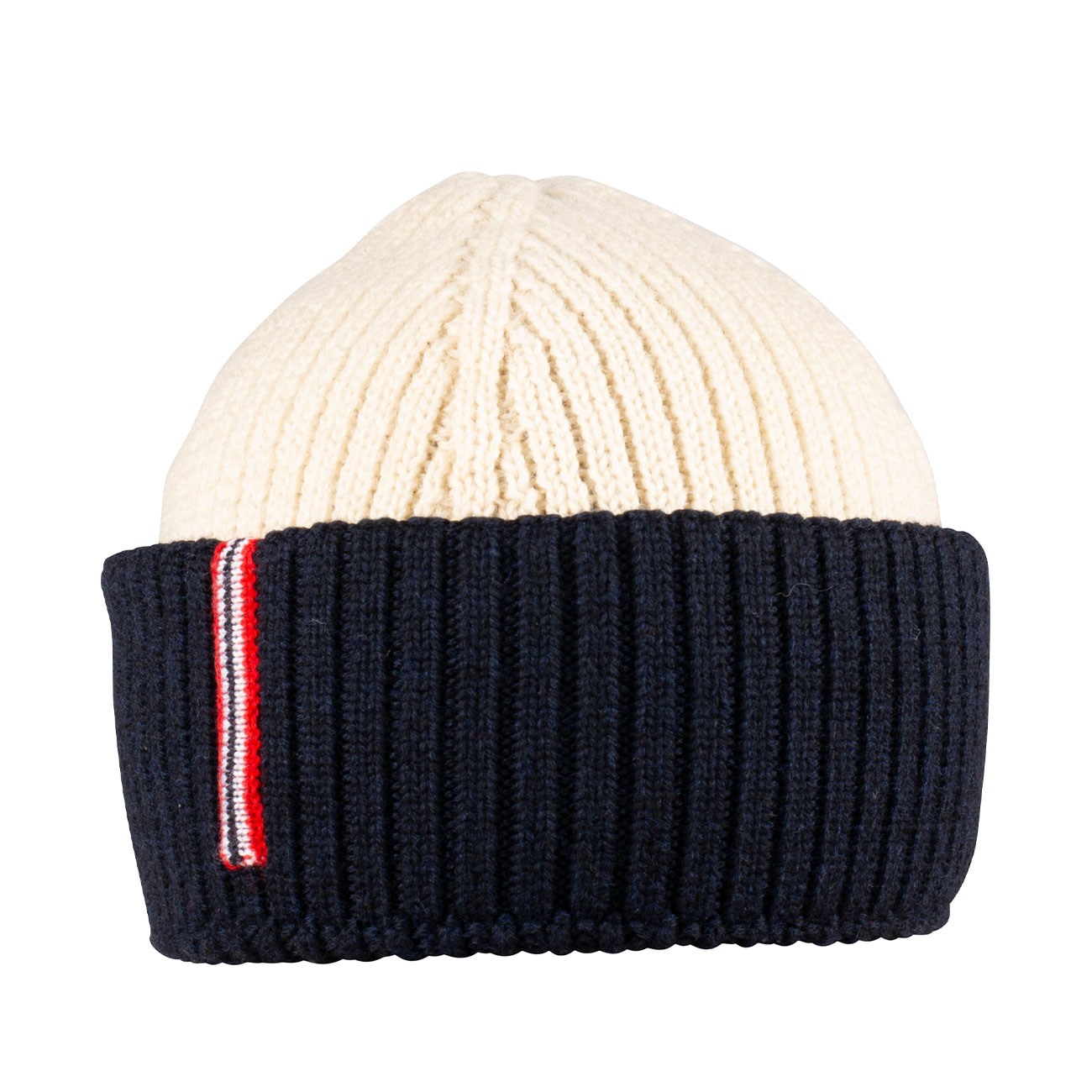 Heroes Beanie 611/Natural / Faded Navy