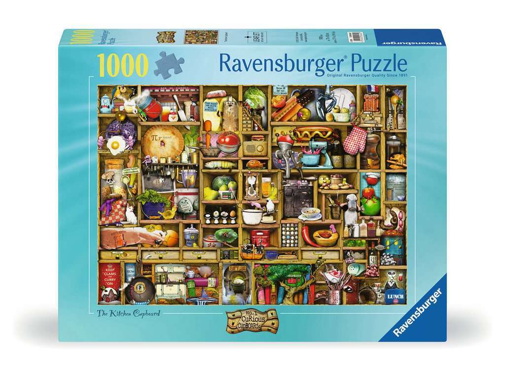 Ravensburger Spiel Kurioses Küchenregal
