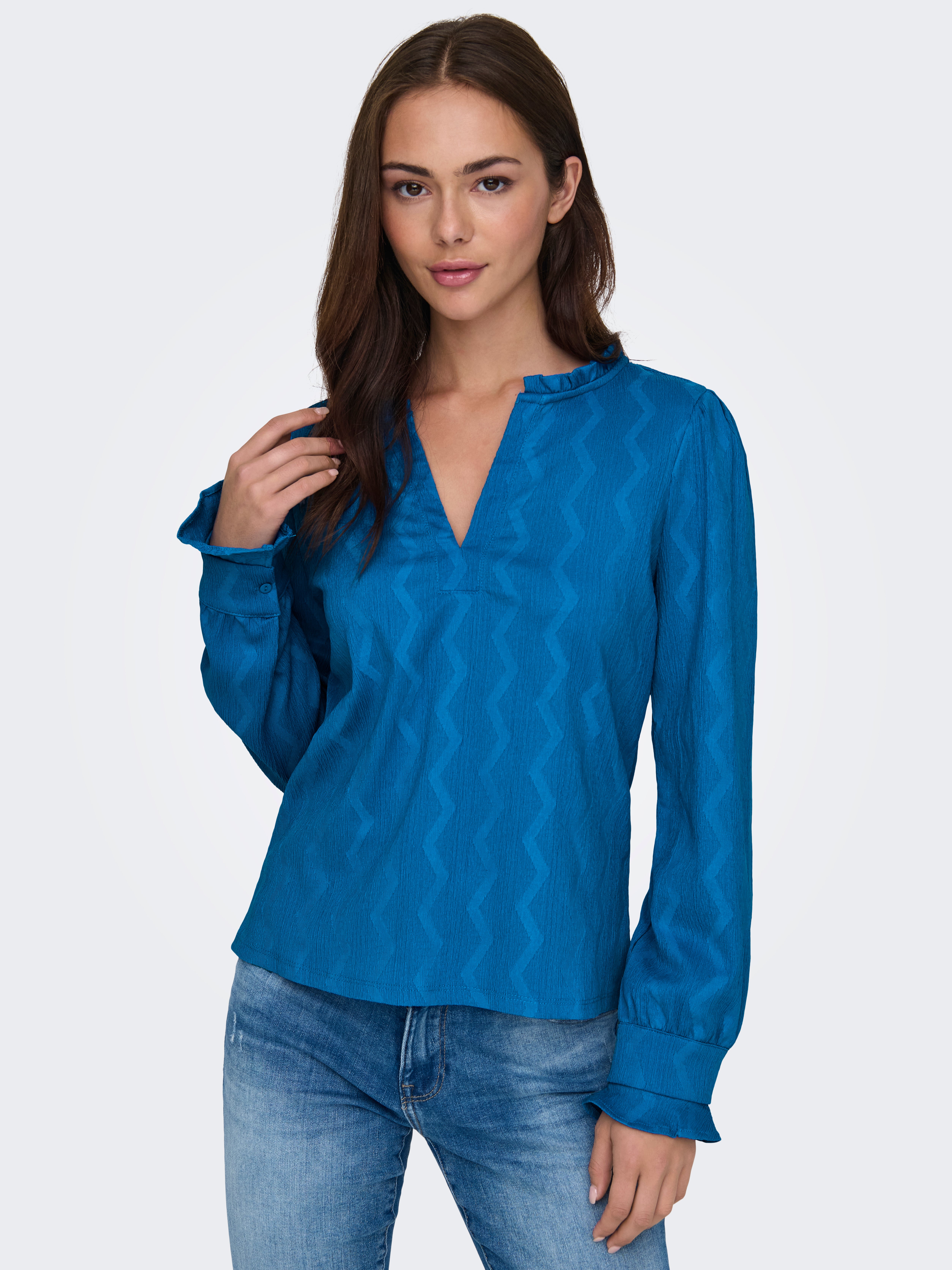 ONLDIA Tunika-Oberteil Directoire Blue