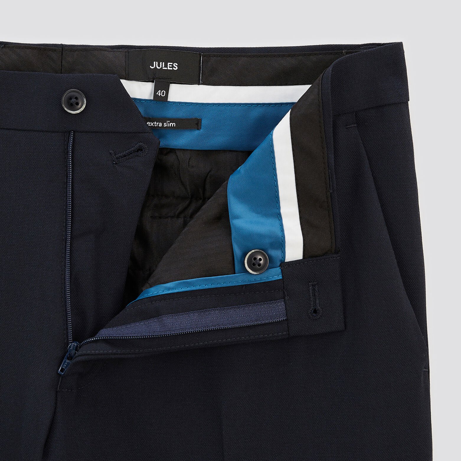 Pantalon de costume extra slim Bleu