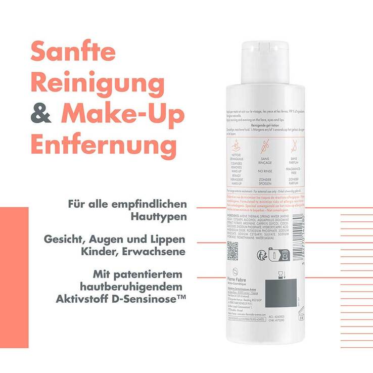 Avene Tolerance Reinigungslotion, 200 ml