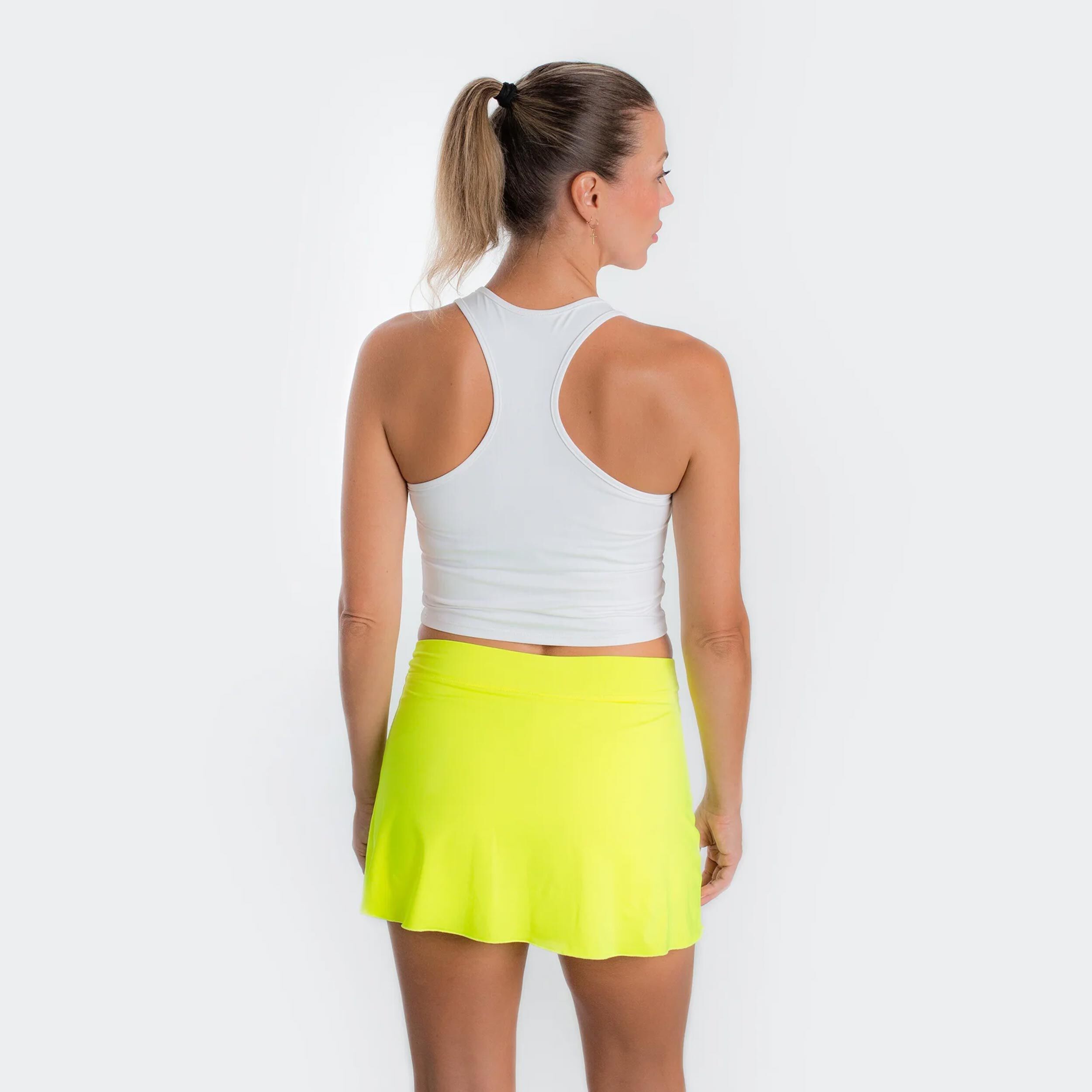 BB by Belen Berbel Basica Corta Débardeur Tank Top Femmes - Blanc