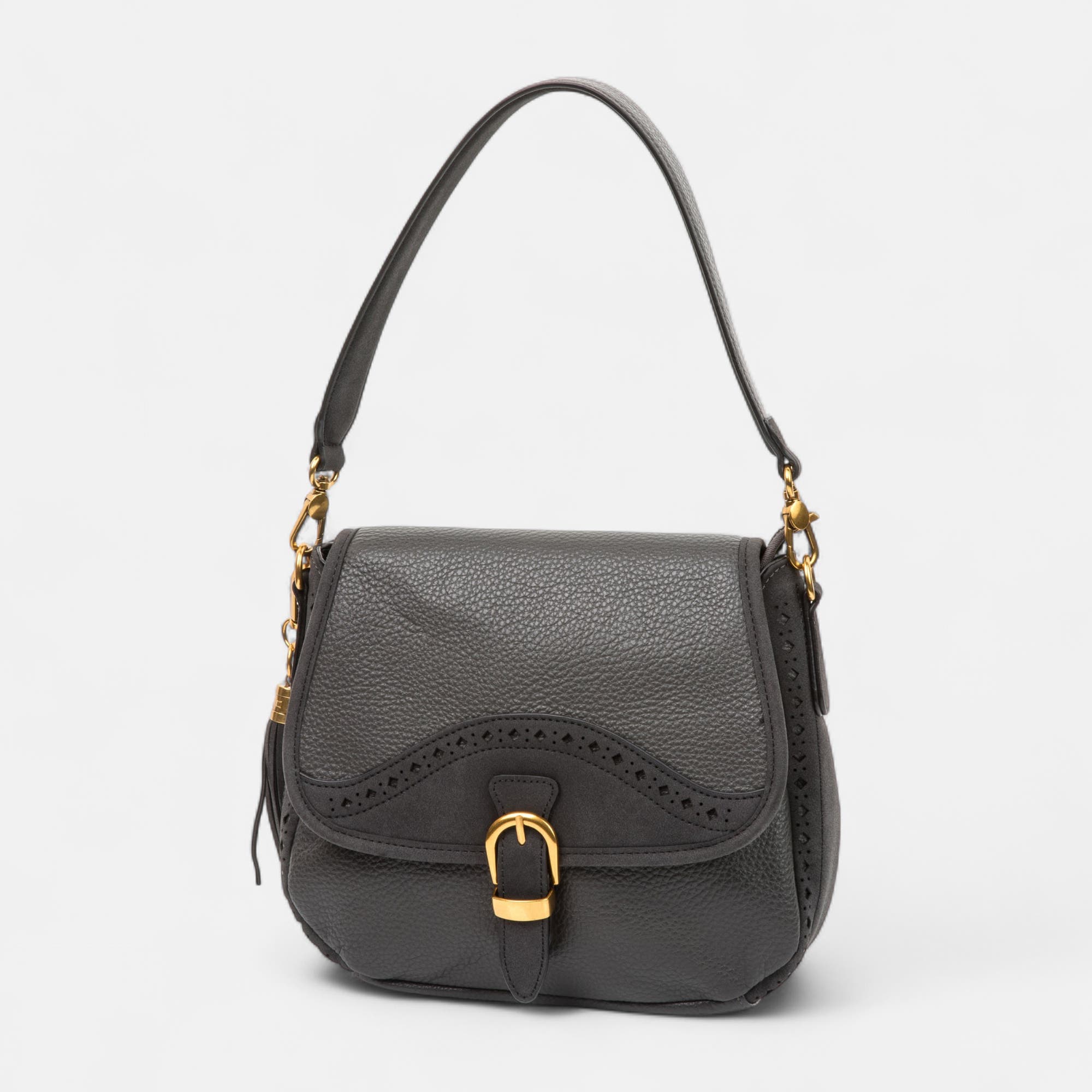 Sac bandoulière gris
