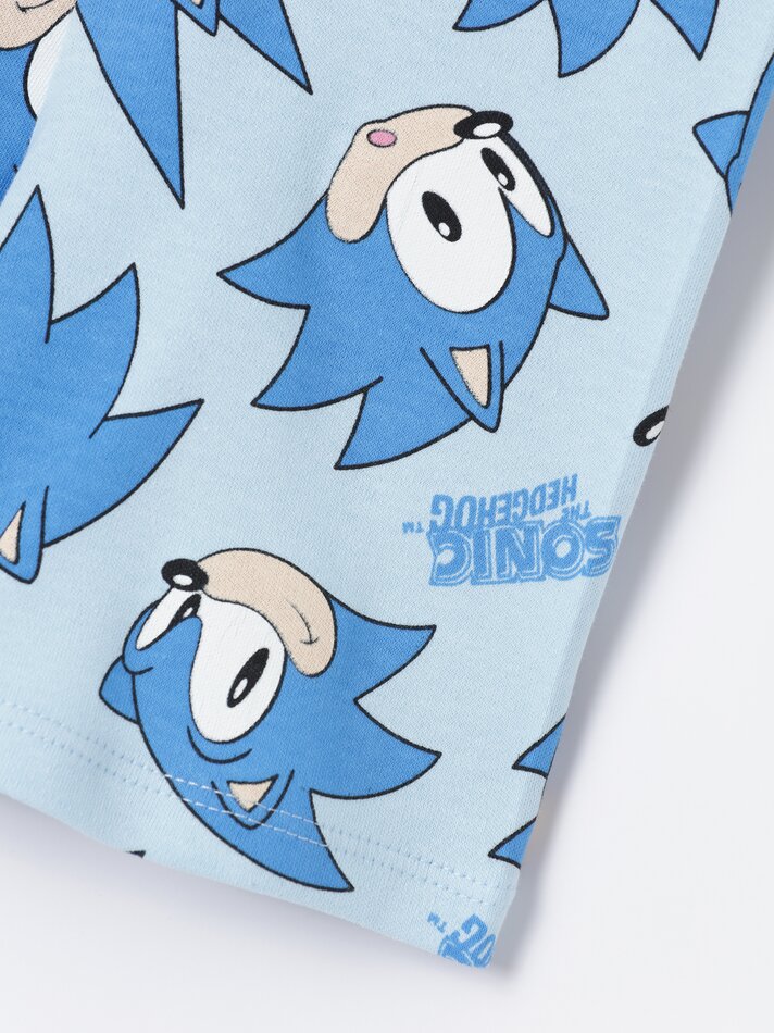 Pijama Sonic - Azul Claro