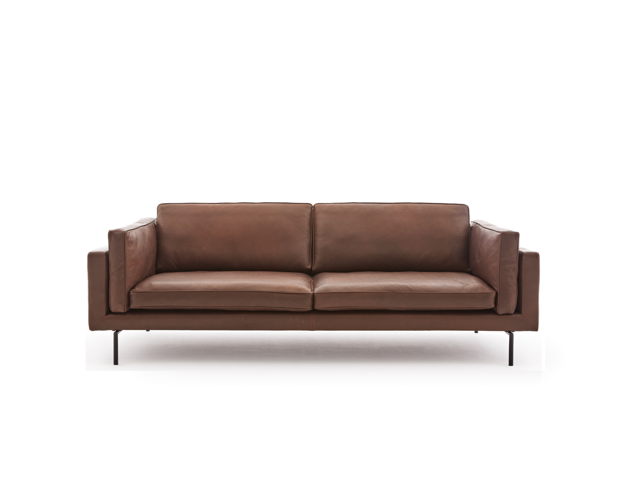 Loods 5 Design 3,5-zitsbank Stark 3,5-zits, 245 cm | C Sauvage Chocolate | Zwart met knik